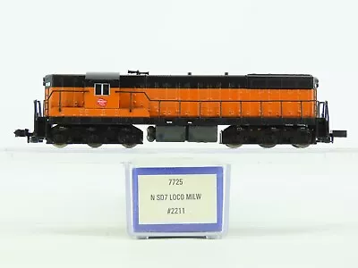 N Scale Life-Like 7725 MILW Milwaukee Road EMD SD7 Diesel Locomotive #2211 • $119.95