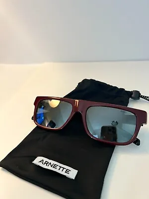 Arnette Sunglasses Gothboy Burgundy Frame 4278 Gray Lens 55 17 145mm New • $67.50