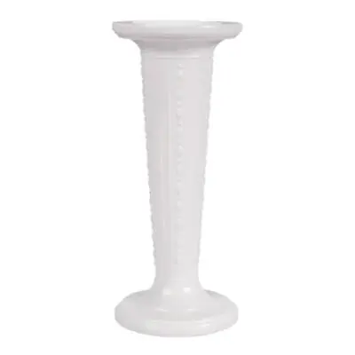 Cake Pillars Round WHITE 3.5  4 Pieces Wedding Tiers Support Separator Stands • £14.52