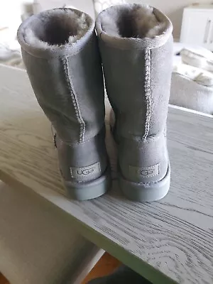 UGG Boots For Women US Size 7 - Gray • $20