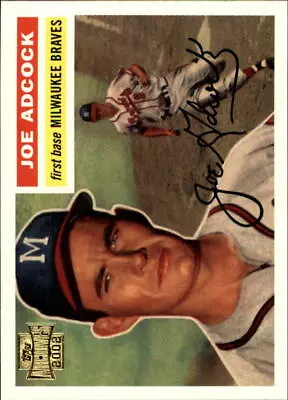 2002 Topps Archives Milwaukee Braves Baseball Card #57 Joe Adcock 56 • $1.49