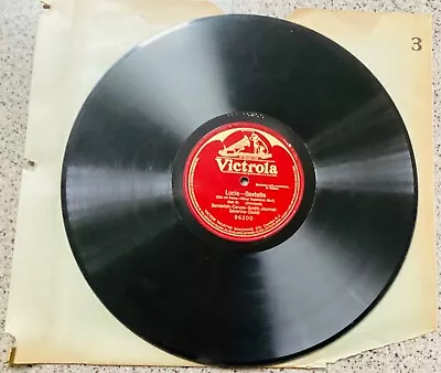 Lucia Sextette Chi Mi Frena 78rpm Single 12-inch Victrola Records #96200 • $19.99