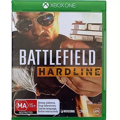 Battlefield Hardline Xbox One Microsoft COMPLETE W/ Manual 2015 DICE EA • $9.95