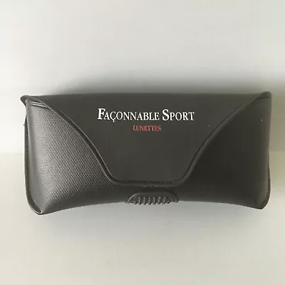 FACONNABLE Sport Black Sunglasses Eyewear Glasses Soft Case Vision Care Storage • £20.39