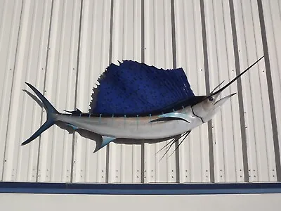 80  Sailfish Two Sided Fish Mount Replica - Quick Production • $800