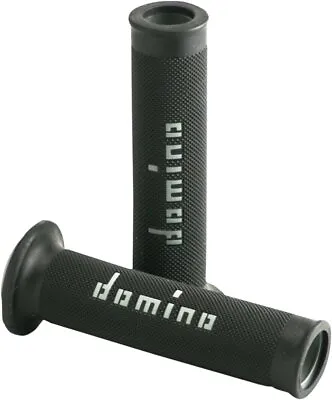 Domino MotoGP Black/Gray Twist Throttle Handlebar Grips (A01041C5240) • $28.32