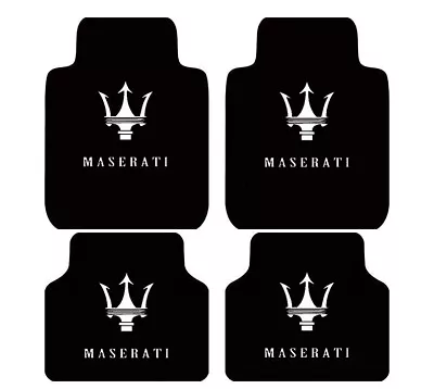 4Pcs Carpets For Maserati All Models Universal Fit Car Floor Mats Pads Auto Rugs • $35.09