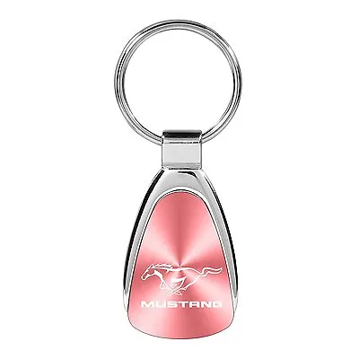 Ford Mustang Pink Tear Drop Key Chain • $14.99