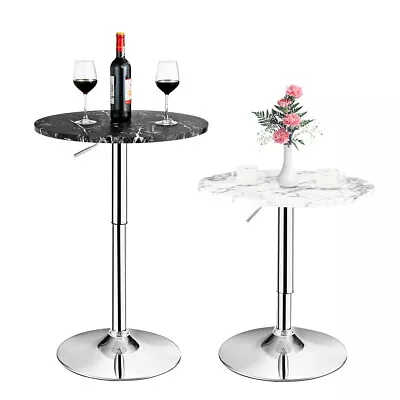 Giantex Modern Bar Table Swivel Counter Adjustable Dining Table Furniture Cafe • $89.95