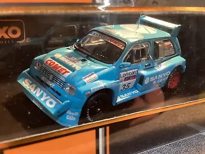 IXO 1/43 MG METRO 6r4 RUTHERFORD RAC RALLY 1986 • £45