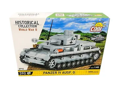 Cobi 2714 (390pcs) 1:48 Scale - Panzer IV Ausf. G Tank - Building Blocks (A) • $52.55