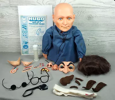 Vintage Kenner Hugo Man Of A Thousand Faces Alan Ormsby Disguise Puppet 1975 Box • $285.55