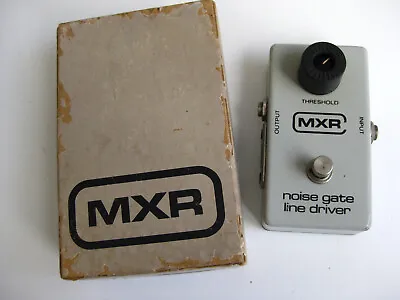 Vintage 1980 MXR Noise Gate /Line Driver Guitar Effect Pedal USA • $85