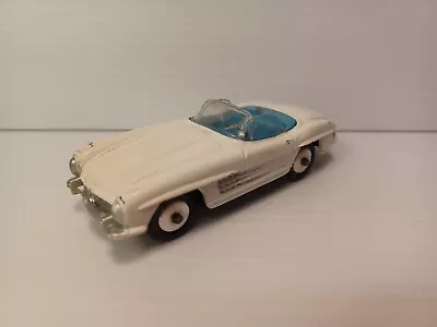 Corgi Toys Vintage Original 303s Mercedes 300SL Roadster White/Blue Gt Britain • $20