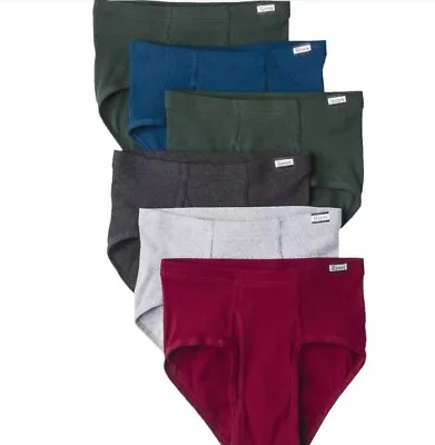 Hanes Men's Comfort Soft Waistband Mid-Rise Briefs Free Shipping (3 Or 6 Pack) • $39.99