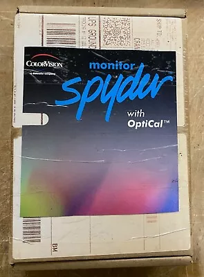 COLORVISION Monitor Spyder With OptiCal Monitor Calibration Tool • $45