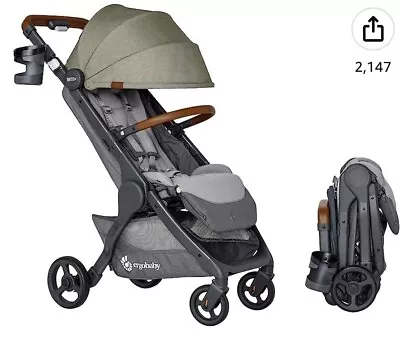 Ergobaby Metro+ Deluxe Compact Baby Stroller-Empire State Green • $299.99