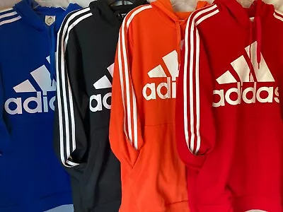 NWT Men's Regular/B&T Adidas Fleece Hoodie Assorted Styles & Colors • $49.95