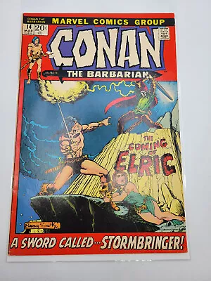 🌟 1972 Marvel Comics CONAN THE BARBARIAN #15 ELRIC Barry Windsor Smith VF • $89.99