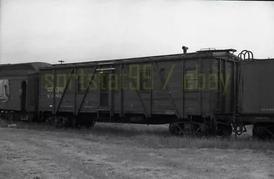 1969 SOO Line Camp Car W380 @ Stillwater MN - Vintage Railroad Negative • $19.45