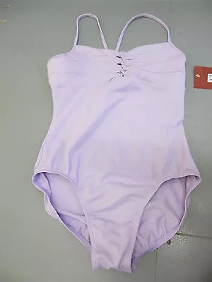 £15 • Buy Bloch Mirella Twist Front Bust Camisole Leotard - Lavender Large