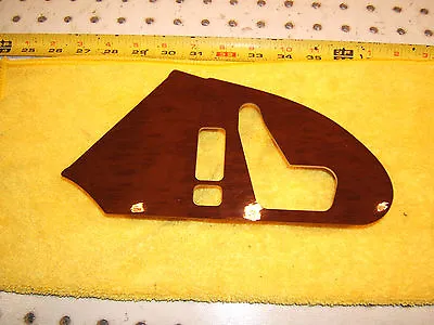 Mercedes W140 1999 Sedan Front Driver Seat Switch Wood EUCALYPTUS 1 CoverTy#2 • $155