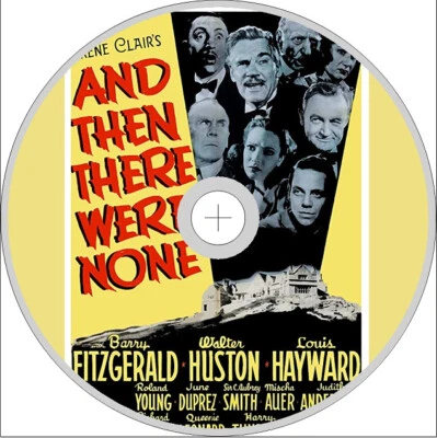 £4 • Buy And Then There Were None (1945) Film Adaptation Of Agatha Christie's Best-seller