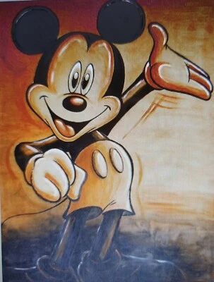 $12.55 • Buy SALE..MICKEY MOUSE No.10..DIY 5D DIAMOND PAINTING KIT.FULL DRILL 30 X 40