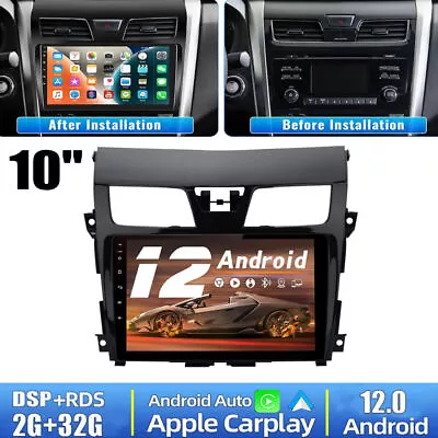 10  For Nissan Teana Altima 2013-2018 Android 12 Car Radio GPS Stereo Navi WiFi • $119.79