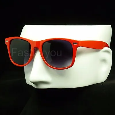 Sunglasses Men Women New Retro Vintage Style Frame Horn Rim Hipster Blocking • $6.99
