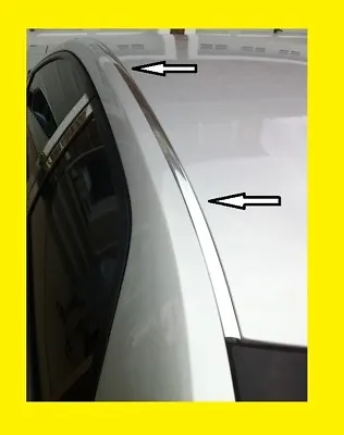 For 2006-2012 NISSAN VERSA CHROME ROOF TOP CHANNEL TRIM MOLDING KIT • $24.75