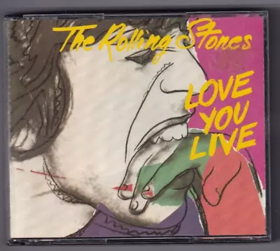 The Rolling Stones Love You Live Original Release  Double CD 1977 Fat Box • $15