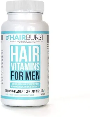Hairburst Hair Vitamins For Men-Containing 30 Vitamins & Minerals Include Biotin • £20
