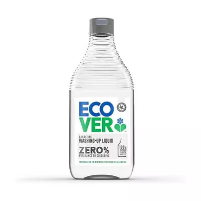 💚 Ecover Natural Zero Washing Up Liquid 450ml • £3.33