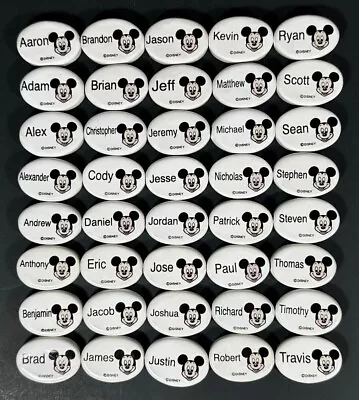 Ceramic Disney Beads With Mickey Mouse And Boy Names You Choose • $8.87
