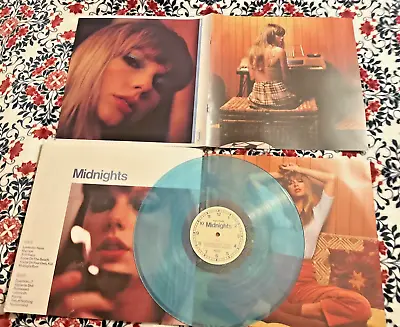 Midnights (Moonstone Blue Edition) By Taylor Swift (Record 2022) New Opened • $7