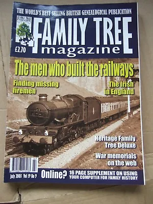 4 Family Tree Magazines - 2003 - May + June + July + August  • £4