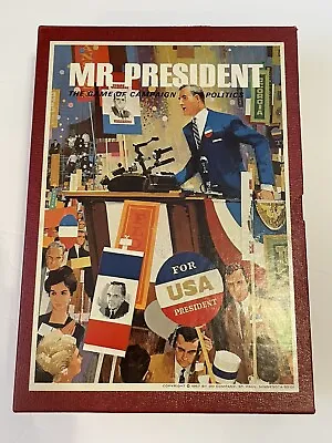 MR. PRESIDENT 3M Bookshelf Games 1967 The Game Of Campaign Politics Complete • $29.95
