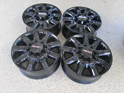 20   Gmc Chevy 2500 Hd 3500 Hd Oem Factory Wheels Rims  2023 At4 Black • $1695