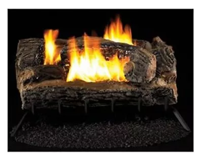 Vanguard Vintage Oak Multi Sided Vent Free Dual Sided 27 In Gas Logs • $900