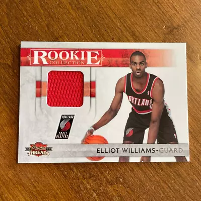 Elliot Williams 2010-11 Threads Rookie Collection Jersey #20 Blazers /399 RC • $0.99