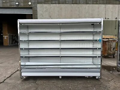 £999 • Buy 2.5m Used Remote Open Multideck Dairy Cabinet Chiller Coldco