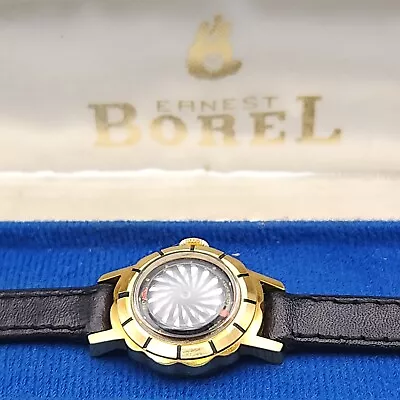 Vintage Ernest Borel Kaleidoscope Watch In Original Box • $185