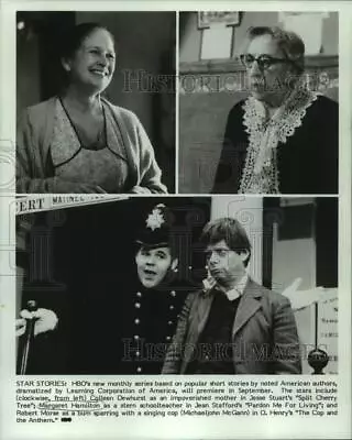 1982 Press Photo Margaret Hamilton Stars In Pardon Me For Living On HBO. • $19.99