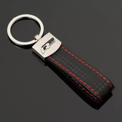 $15.95 • Buy Volkswagen Vw R Line Logo Keyring Keychain Key Ring  Golf Tiguan Passat Blk Logo