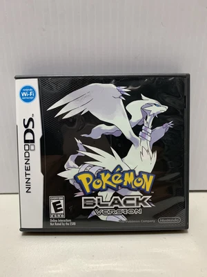$45 • Buy Nintendo DS Pokemon Black Version Authentic Case & Manuals ONLY *** NO GAME ***