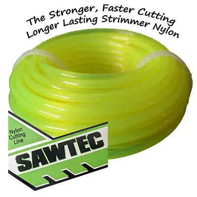  Stihl Strimmer Nylon Cutting Line 3mm By Sawtec Pro Quality - Husqvarna Echo • £4.25