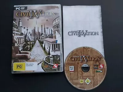Civilization IV Warlords PC GAME Complete  - FREE POST • $9.95