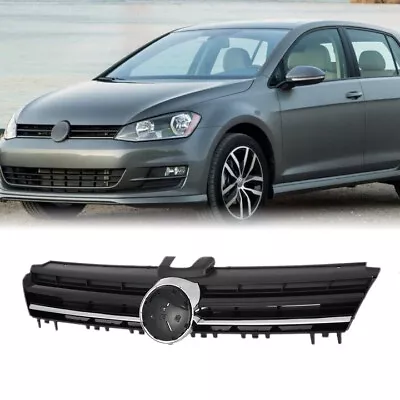 Bumper Grille For 2015-2017 Volkswagen Golf Golf Sportwagen Textured Shell • $49