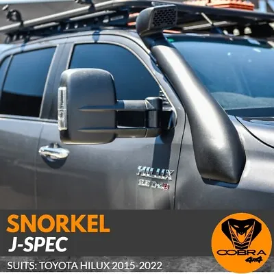 J-SPEC Snorkel Kit Suitable For Toyota Hilux 2015 To 2022 Air Intake Kit  • $149